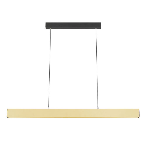 NAVARO 120 PENDANT 40wLED TUYA L:1200H:50W:75 GOLD/BLACK 2800Lm CAB:2m