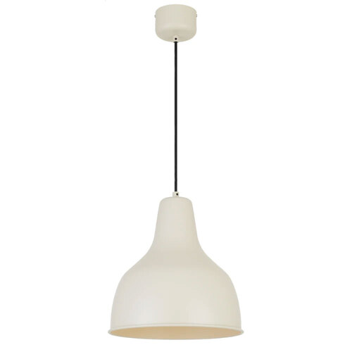 NESBY 30 PENDANT 25wE27max D:300 H:330 TEX:2M BEIGE SATIN RAL1013