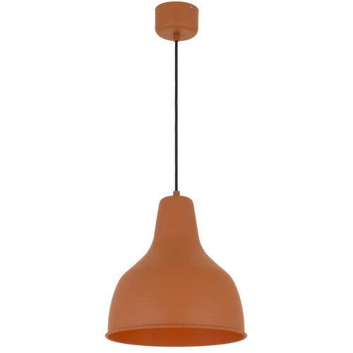 NESBY 30 PENDANT 25wE27max D:300 H:330 TEX:2M ORANGE SATIN