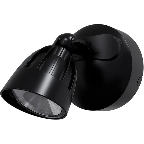 Nighthawk 1 Light Exterior Spotlight 15w Tri Colour Non-Dimmable Black IP65