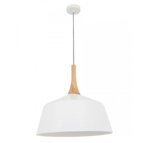 PENDANT ES Wh LGE ANGLED DOME OD560mm