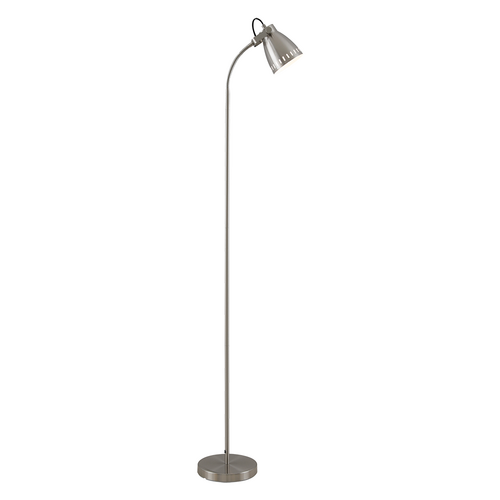 NOVA FLOOR LAMP 25wE27 max  H1550 D205 NICKEL / NK