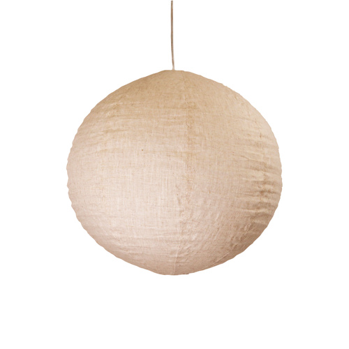 KANTO.60 ROUND FLAX LINEN SHADE