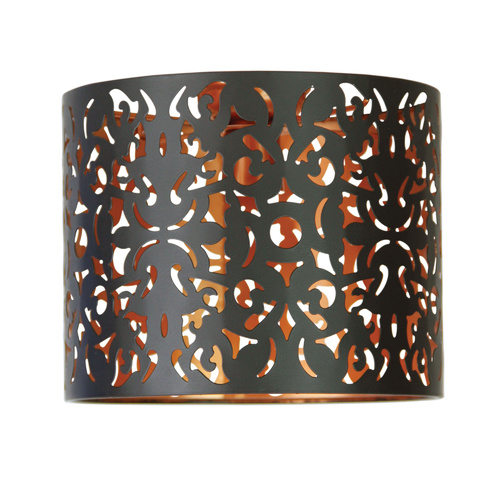 VICKY DIY CEILING LIGHT BLACK / COPPER INNER