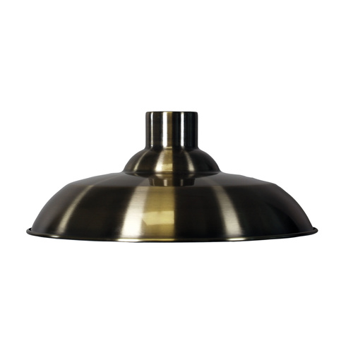 SLATER.38 METAL SHADE ANTIQUE BRASS