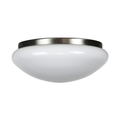 CLIPPER FAN LIGHT 2 X E27 BRUSHED CHROME