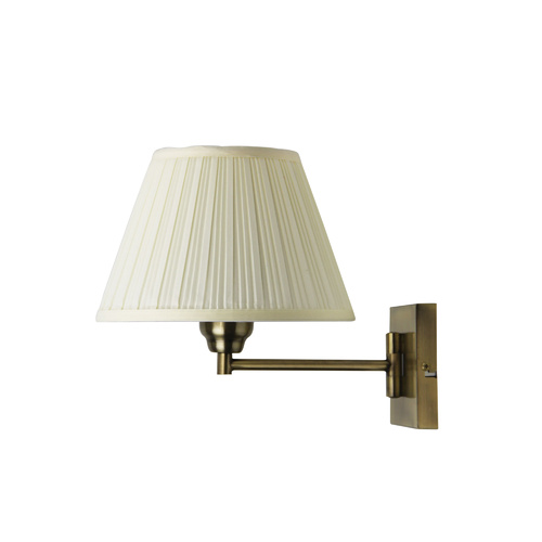 SWINGLEY WALL BKT (SWING ARM) ANT. BRASS