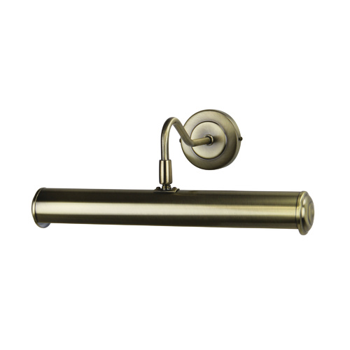 PICTURE LIGHT 36cm ANTIQUE BRASS E14