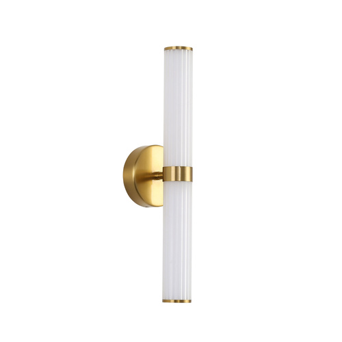 SASSY CTS WALL LIGHT SATIN BRASS