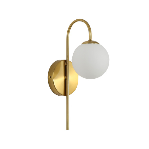 NOXE G9 WALL LIGHT SATIN BRASS/OPAL MATT