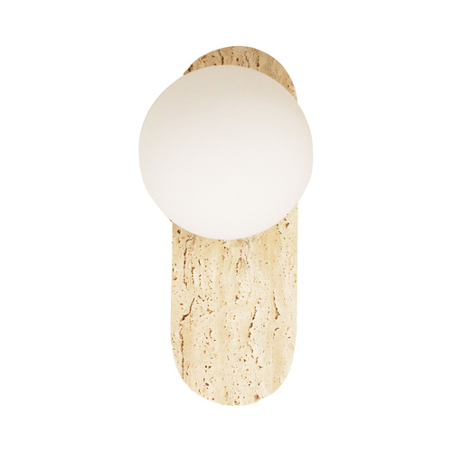 PING G9 WALL LIGHT TRAVERTINE / OPAL MATT