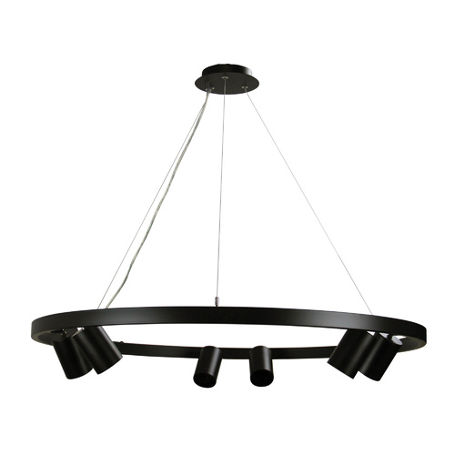 PANO 6 LIGHT PENDANT SPOT BLACK