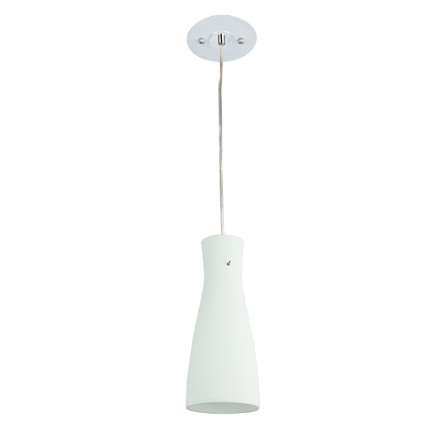 CLEO PAINTED GLASS SINGLE PENDANT WHITE