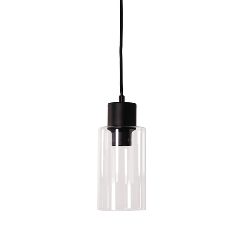 LISA SINGLE PENDANT BLACK/CLEAR