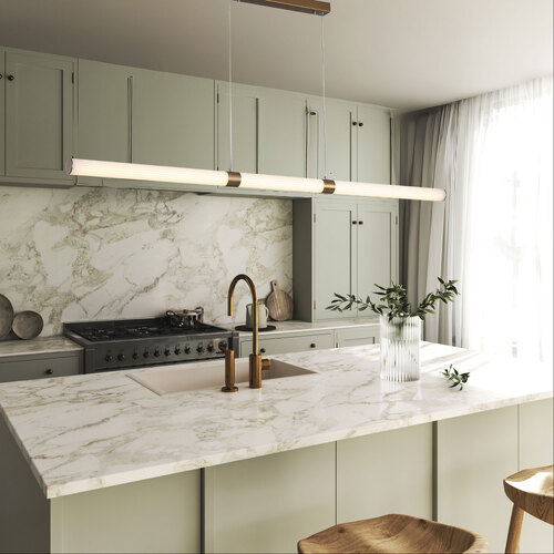 MAXWELL.150 LED PENDANT BRONZE/CLEAR