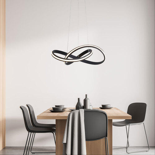 SPIRA CTS LED PENDANT BLACK