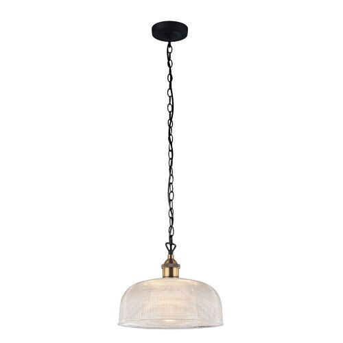 MAISON.27 CLEAR HALOPHANE GLASS PENDANT