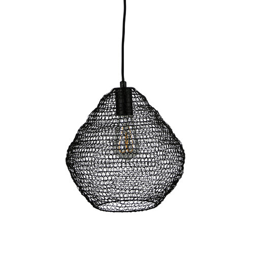 MUDAG.30 MEDIUM MESH PENDANT BLACK