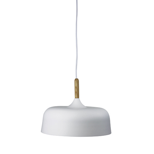 MALT.32 SINGLE PENDANT MATT WHITE