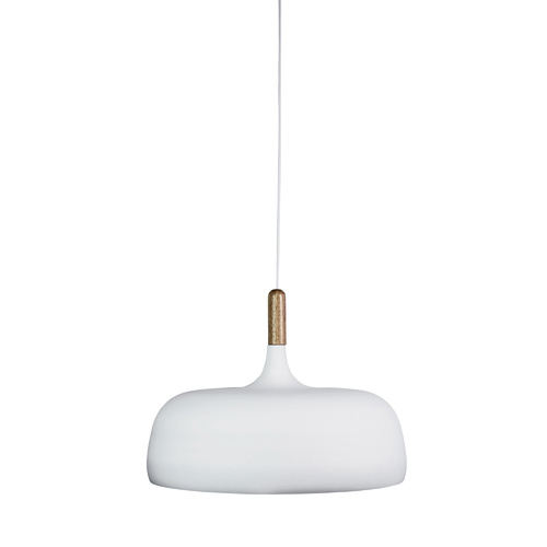 MALT.48 SINGLE PENDANT MATT WHITE