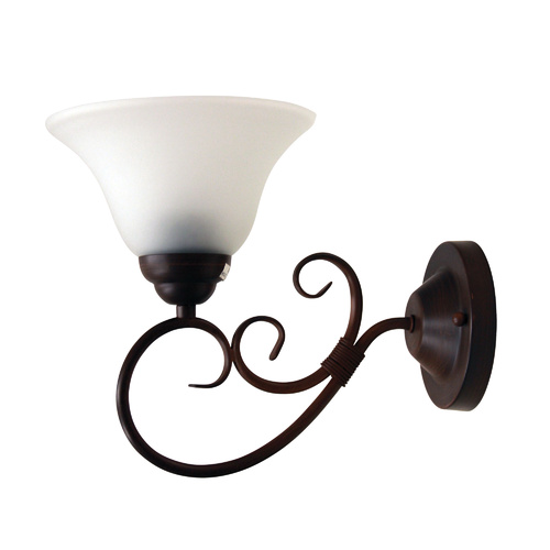 GASTON 1LT WALL LIGHT BRONZE