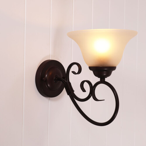 GASTON II 1LT WALL LIGHT BRONZE