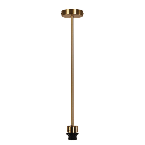 PARTI ROD SUSPENSION SATIN BRASS E27