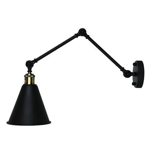 ROXBURY ADJUSTABLE WALL LIGHT MATT BLACK