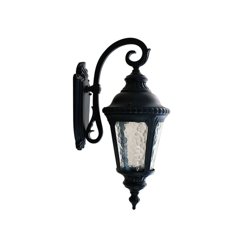 BRISTOL OUTDOOR WALL LIGHT DOWN BLACK