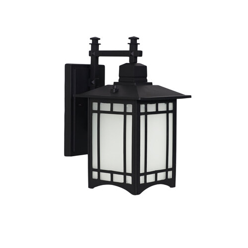 HORSHAM OUTDOOR WALL LIGHT BLACK