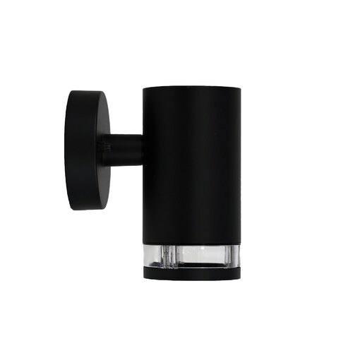 TOVE GU10 OUTDOOR WALL LIGHT BLACK