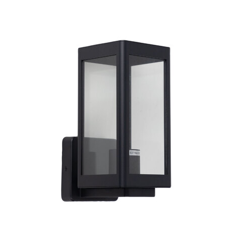 PORTICO OUTDOOR WALL LIGHT BLACK