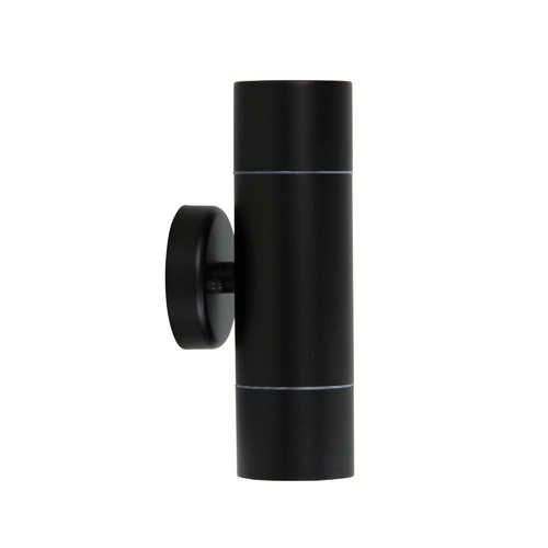 ZETA UP/DOWN WALL WASHER BLACK IP44 GU10