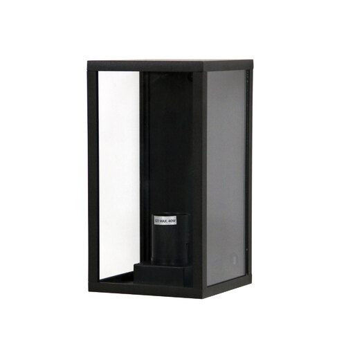 PANDORA OUTDOOR FLUSH WALL LIGHT BLACK
