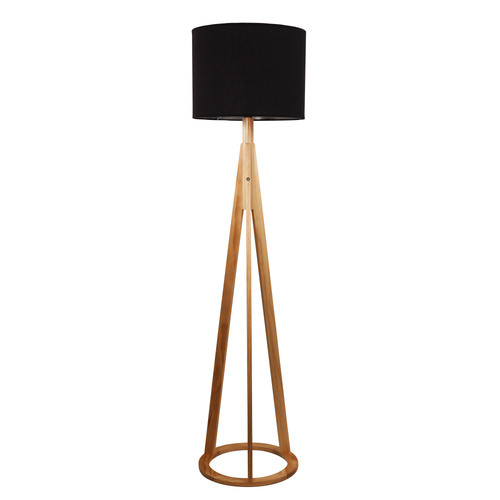 STABB w/ BLACK DRUM SHADE & BULB