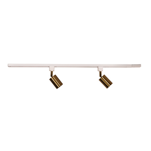 TRACK KIT BRIDGE.2 WHITE & BRASS 1m