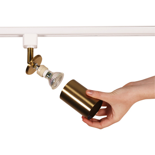 TRACK KIT BRIDGE.3 WHITE & BRASS 1m