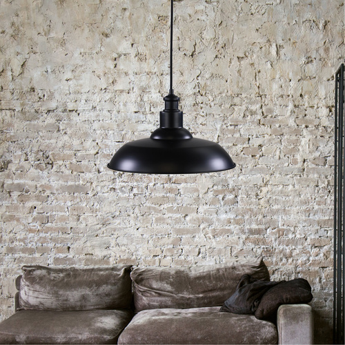 SLATER PENDANT BLACK & BLACK ALBANY