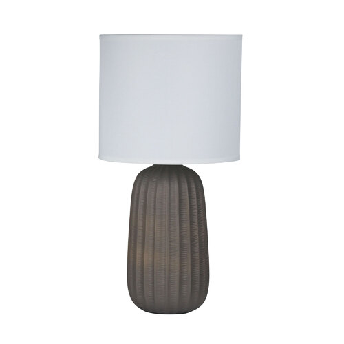 BENJY.25 COMPLETE TABLE LAMP TAUPE
