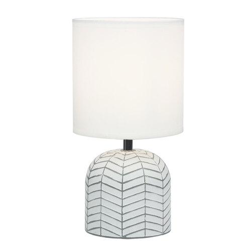 MANDY COMPLETE TABLE LAMP WHITE