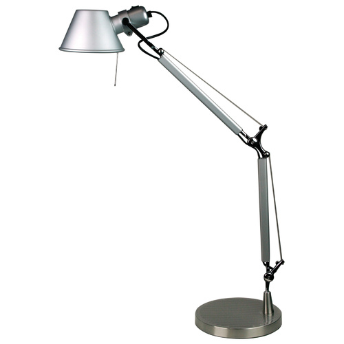 FORMA ADJUSTABLE DESK LAMP SILVER