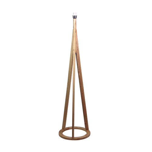 STABB KD FLOOR LAMP BASE TIMBER TRIPOD