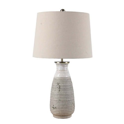 POTTON TABLE LAMP w/ HARP SHADE
