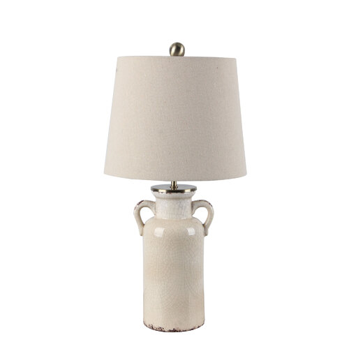 WHITBY TABLE LAMP w/ HARP SHADE