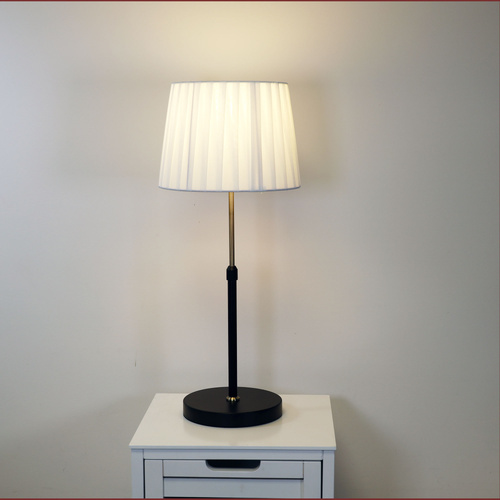 SOFIE TABLE LAMP BLACK / ANT BRASS