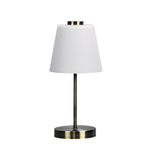 ERIK TOUCH LAMP ANTIQUE BRASS 3-stage TOUCH