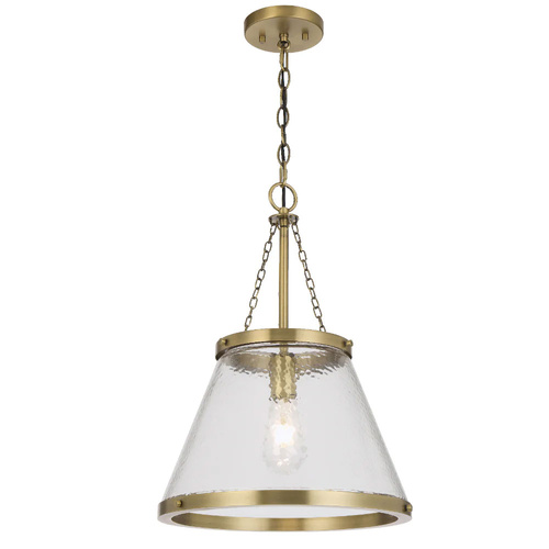 OLMONT PENDANT 25wE27max D:370 H:525 CHAIN 2M GOLD / CLEAR