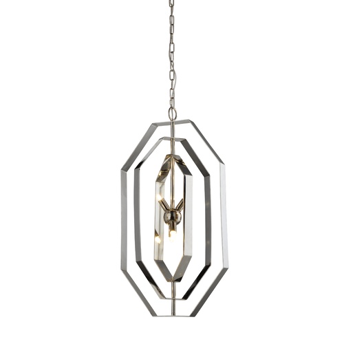 PENDANT G9x4 SS OCTAGON x 3 OD360mm