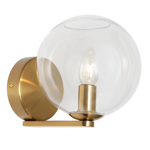 ORPHEUS 1LT WALL LIGHT GOLD