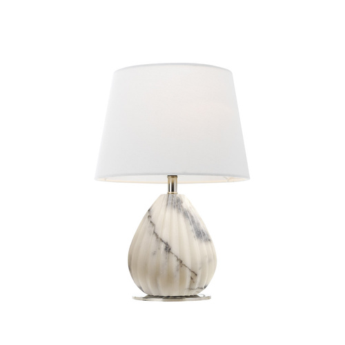 ORSON TABLE LAMP 40wE27max  D:260 H:400 NK WHITE WHITE